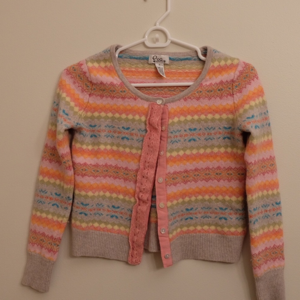 Lilly Pulitzer Fair Isle Cardigan